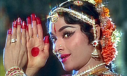 Padmini in 'Thillana Mohanambal' as a classical dancer
