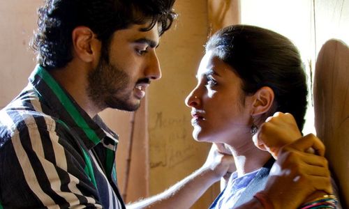Arjun Kapoor and Parineeti Chopra in 'Ishaqzaade'