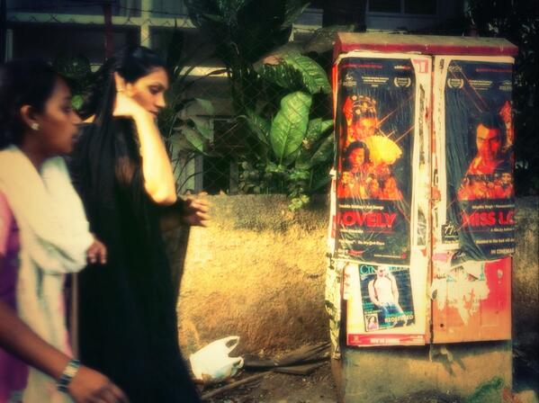 #MissLovely poster is almost as gritty. #spotted @misslovelyfilm http://t.co/DyOeIIiah5
